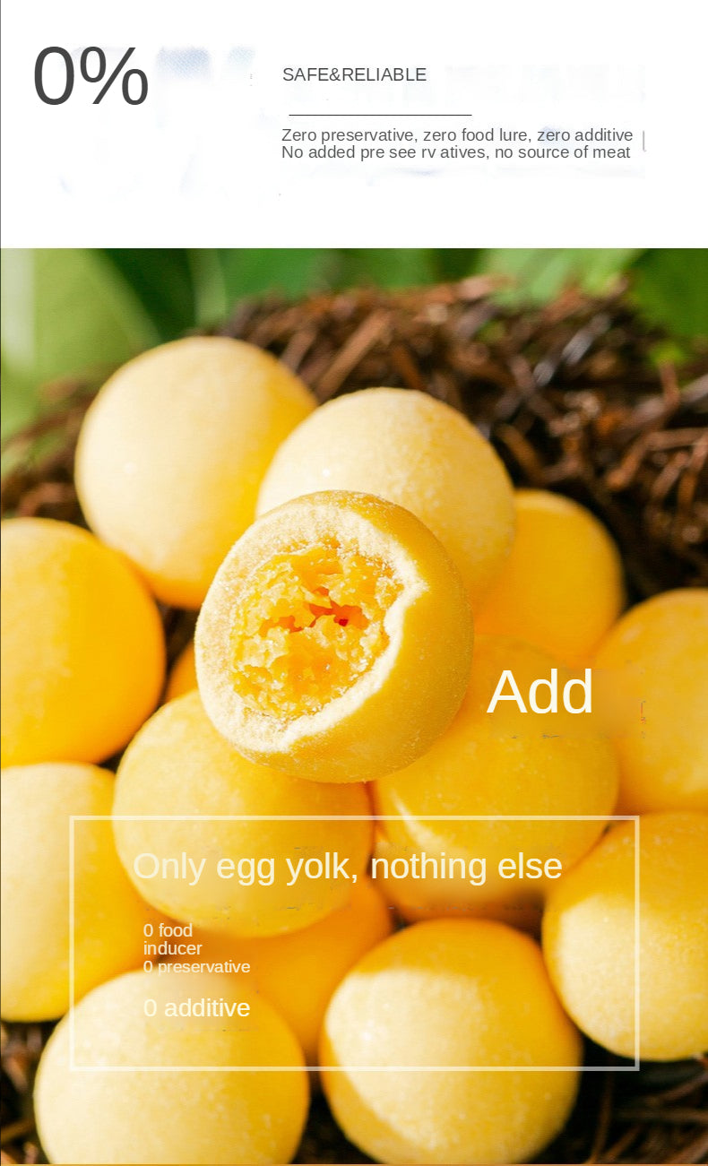 Freeze-Dried Egg Yolk Cat Treats