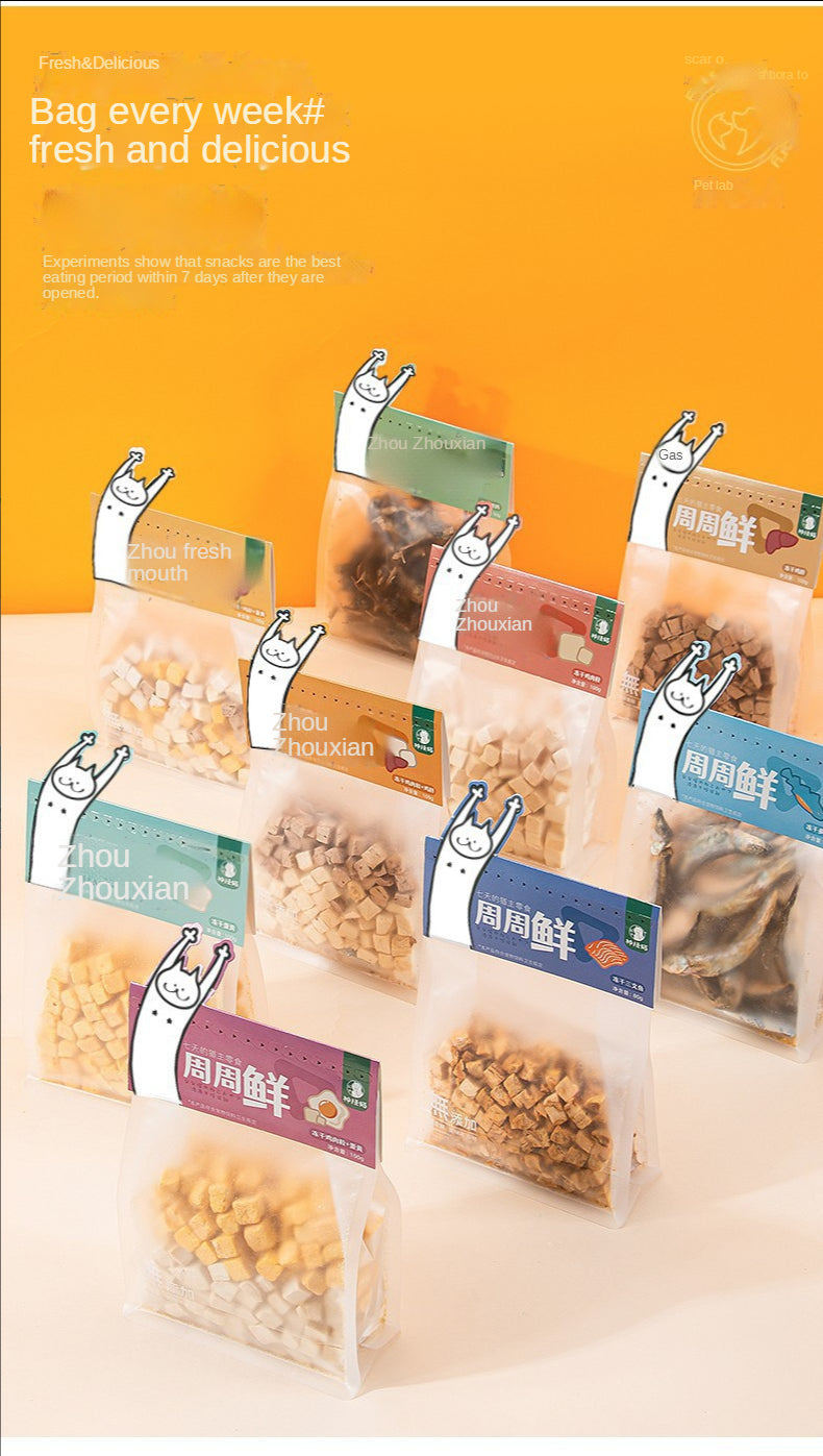 Freeze-Dried Single-Ingredient Cat Treats