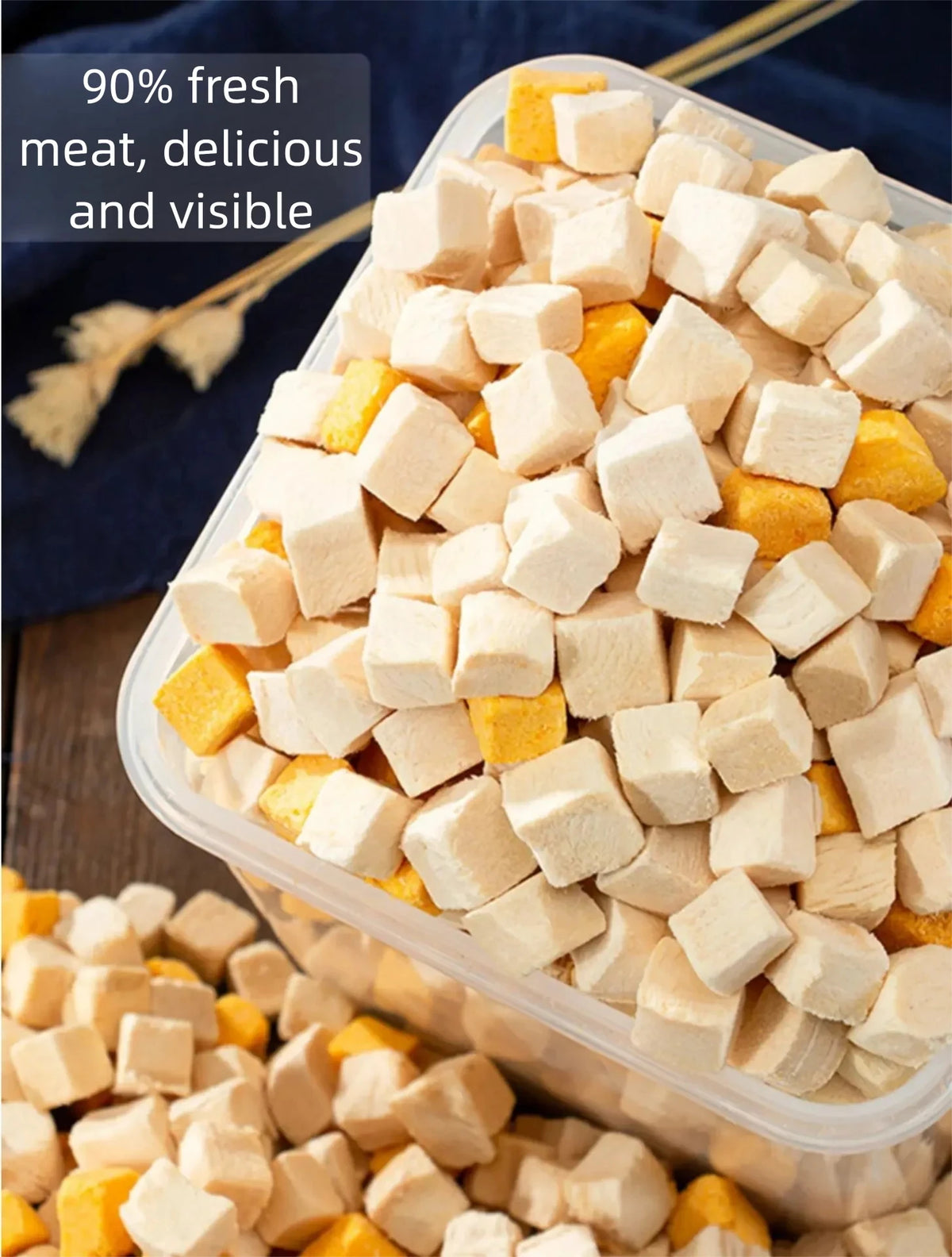 Freeze-Dried Meat and Fish Cat Toppers