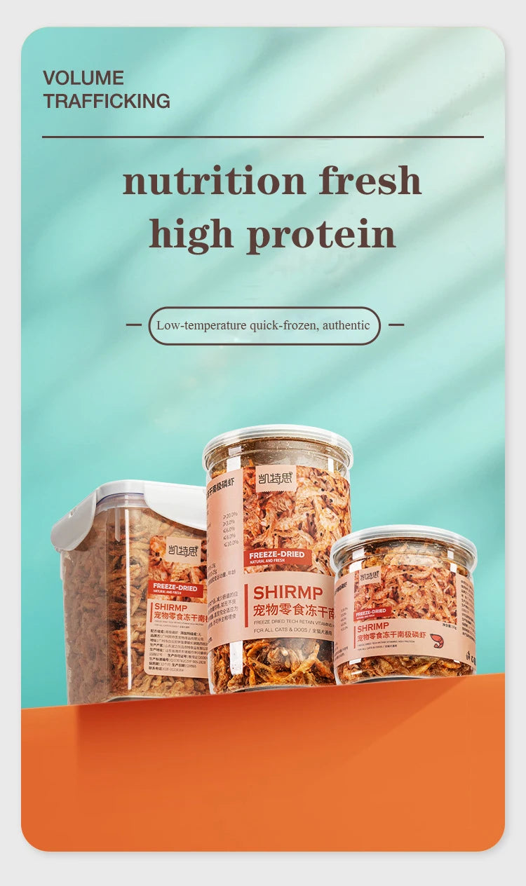 Freeze-Dried Antarctic Krill Treats