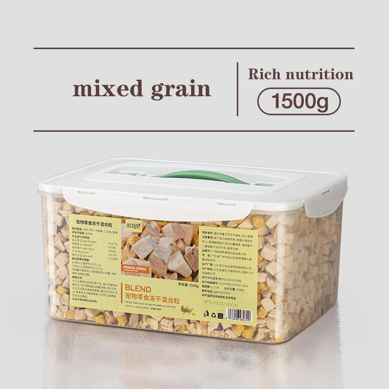 Bulk Freeze-Dried Chicken and Duck Cat Treats