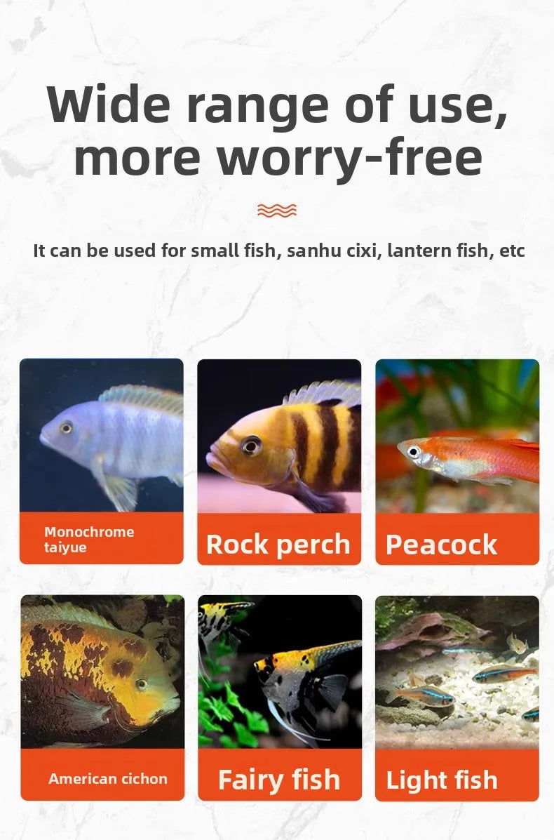 Slow-Sinking African Cichlid Pellets