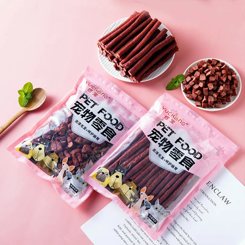 Beef Strip and Beef Grain Dog Treats, 500g