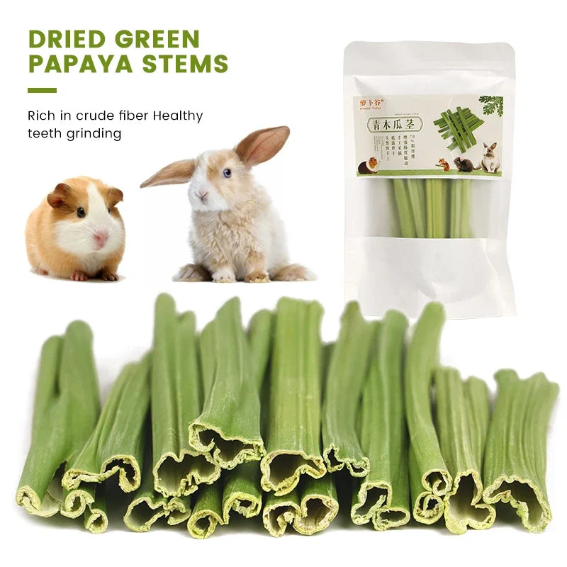 Papaya Chew Sticks for Small Pets, 20g