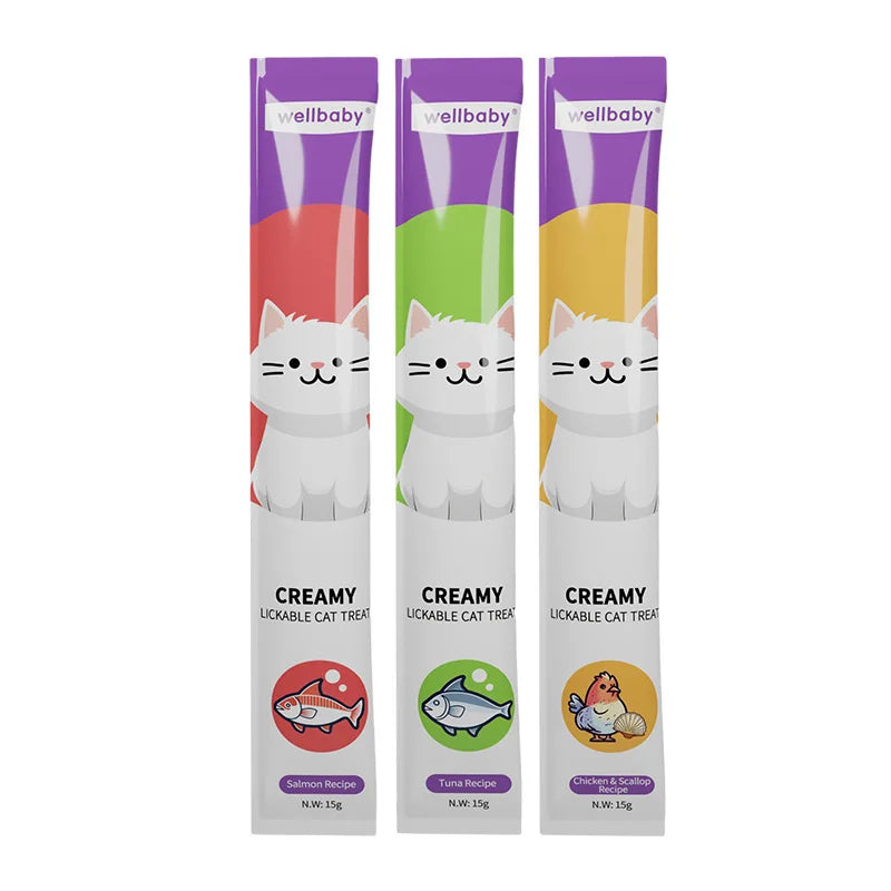 Wet Cat Food Pouches, 15g x 100
