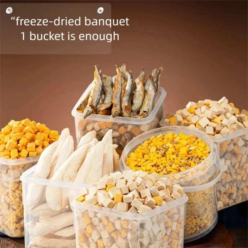 Freeze-Dried Meat and Fish Cat Toppers