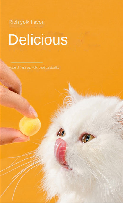 Freeze-Dried Egg Yolk Cat Treats