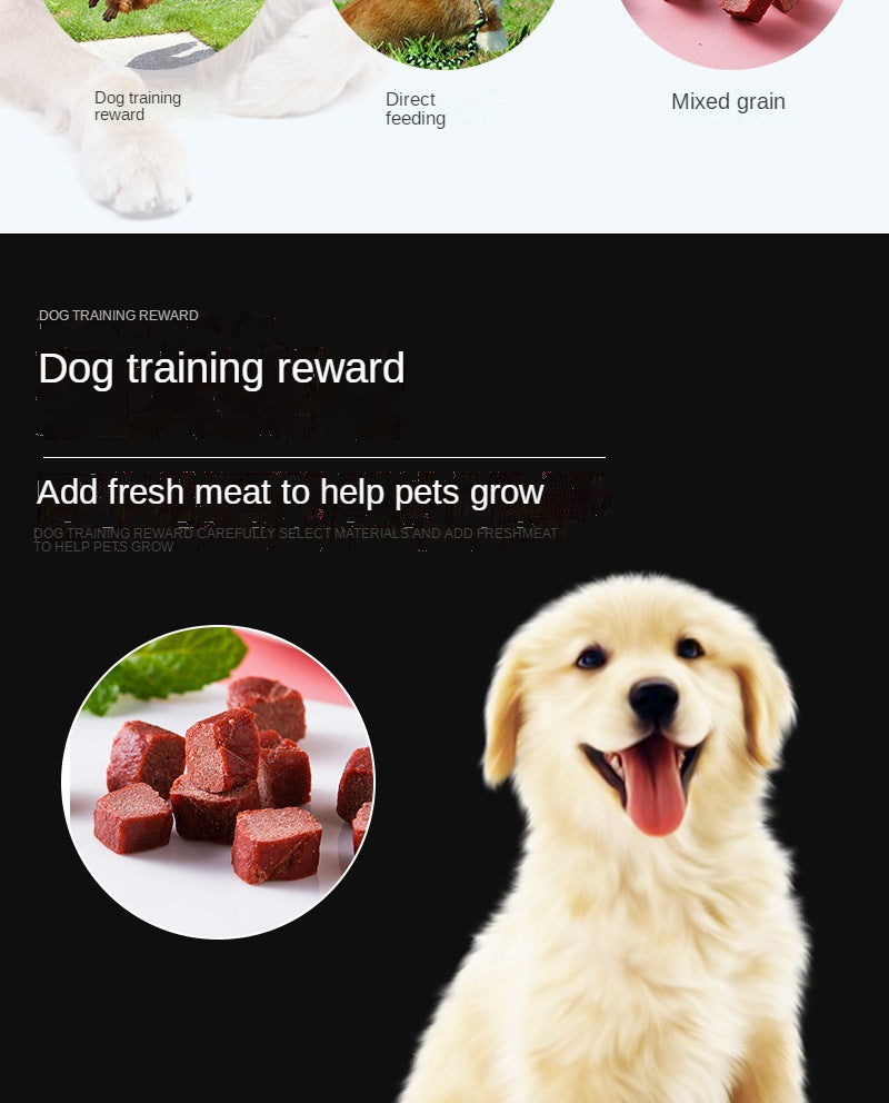 Beef Strip and Beef Grain Dog Treats, 500g