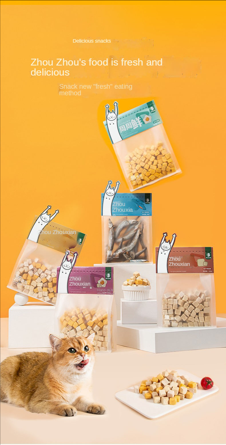 Freeze-Dried Single-Ingredient Cat Treats