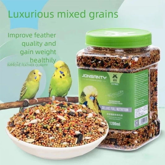 Mixed Seed Food for Parrots and Parakeets, 800g