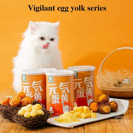 Freeze-Dried Egg Yolk Cat Treats