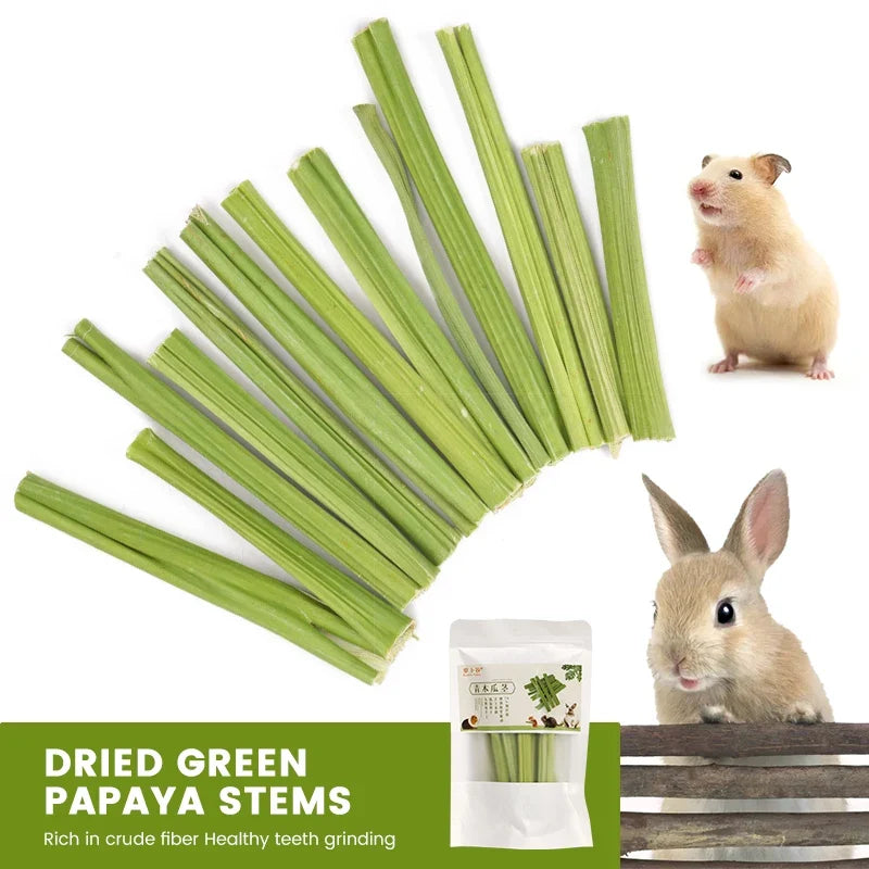 Papaya Chew Sticks for Small Pets, 20g