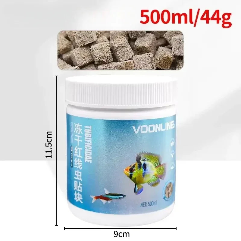Freeze-Dried Tubifex Worms, 44g