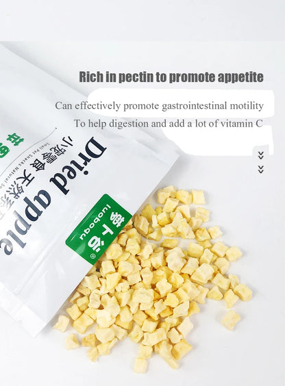 Dried Apple Treats for Small Pets