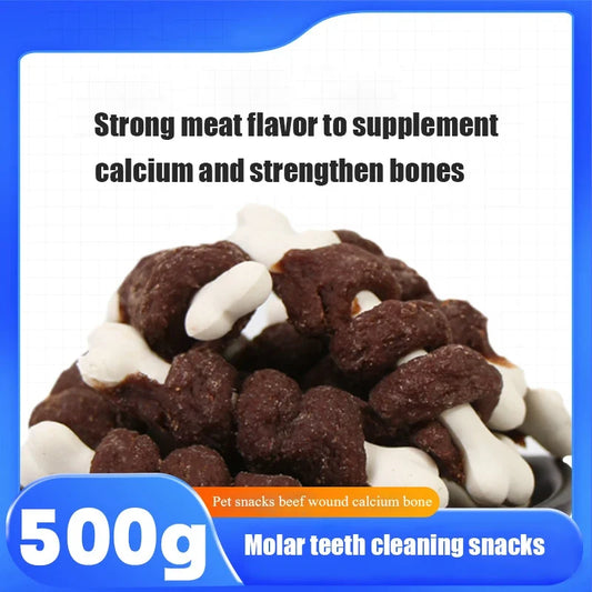Beef Calcium Bone Dog Treats, 500g