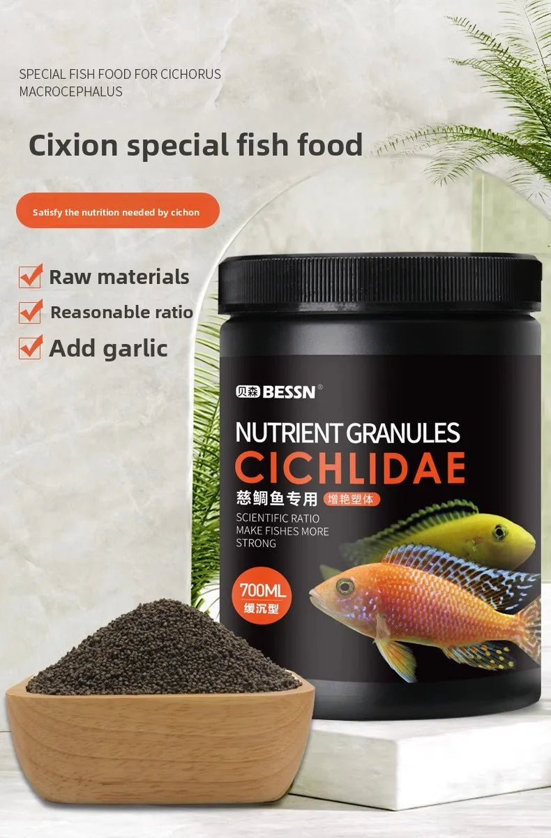 Slow-Sinking African Cichlid Pellets