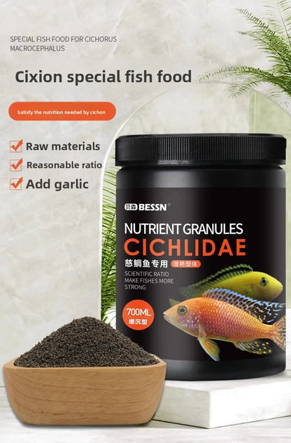 Slow-Sinking African Cichlid Pellets
