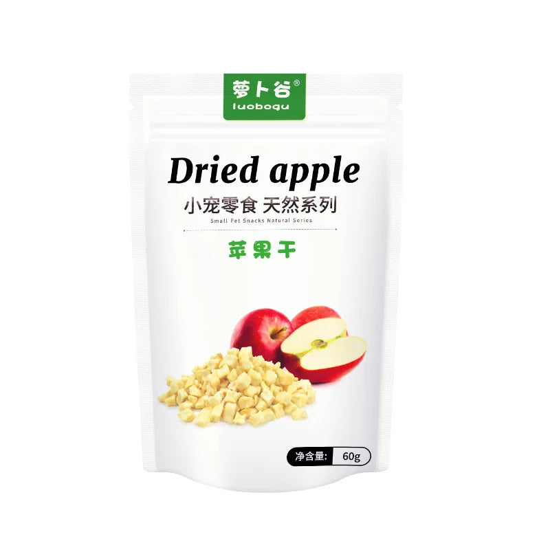 Dried Apple Treats for Small Pets