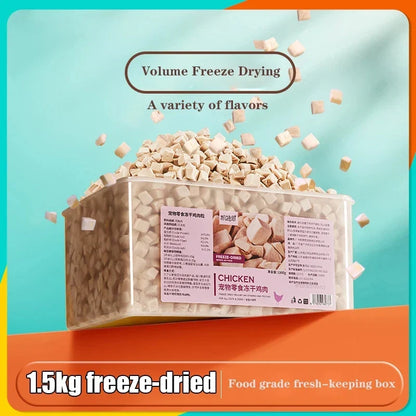 Bulk Freeze-Dried Chicken and Duck Cat Treats