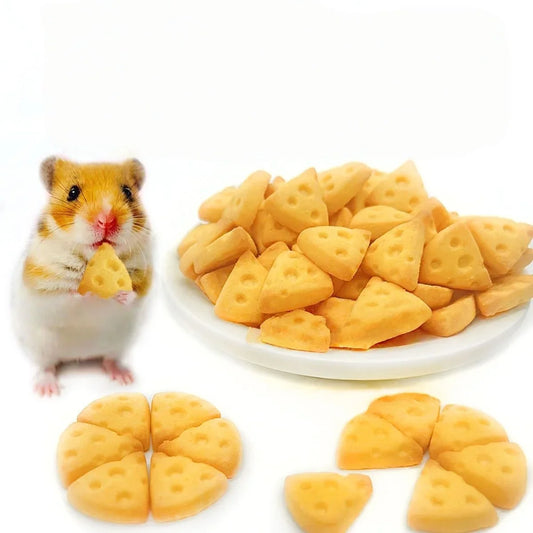 Cheese-Shaped Hamster Chews