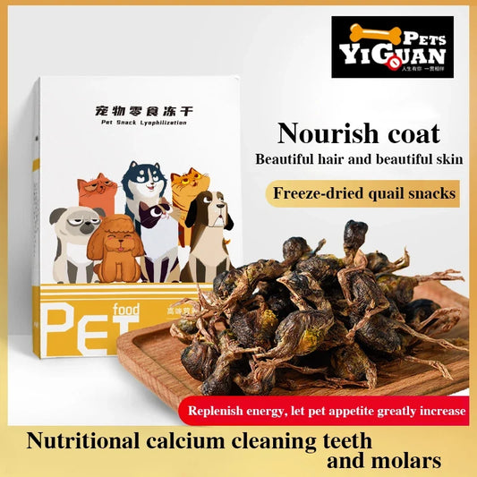 Freeze-Dried Whole Quail Treats