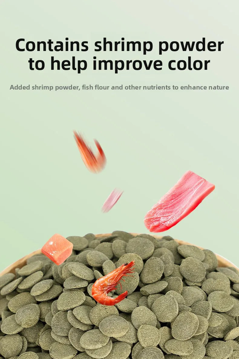 Sinking Pellets for Plecos and Bottom Feeders, 215g