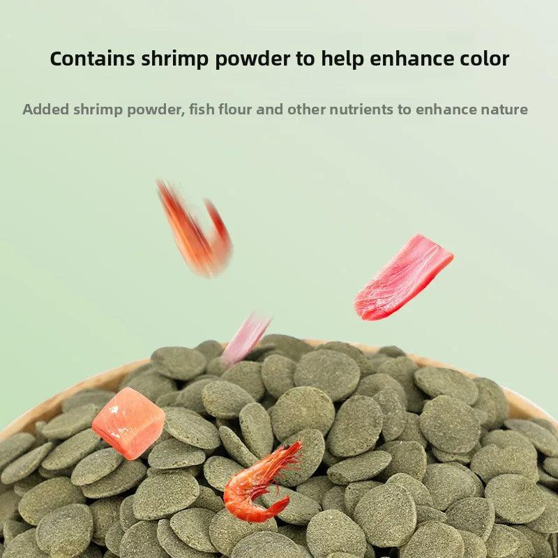 Sinking Pellets for Plecos and Bottom Feeders, 215g