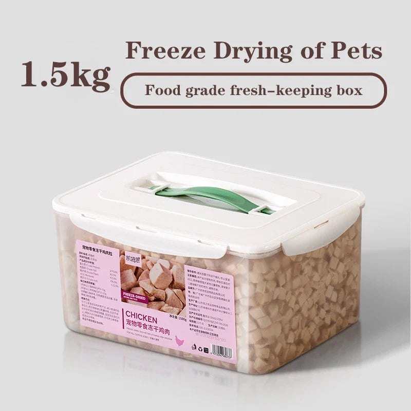 Bulk Freeze-Dried Chicken and Duck Cat Treats