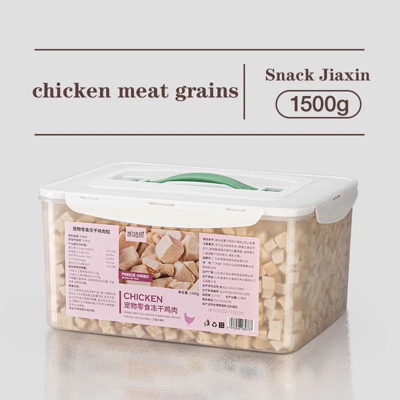 Bulk Freeze-Dried Chicken and Duck Cat Treats
