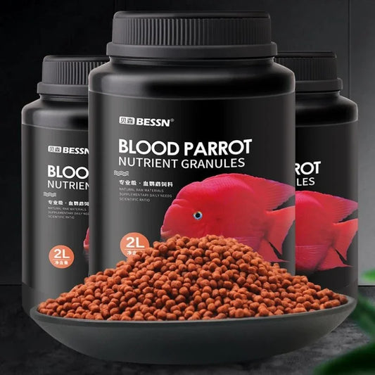 Floating Blood Parrot and Flowerhorn Pellets