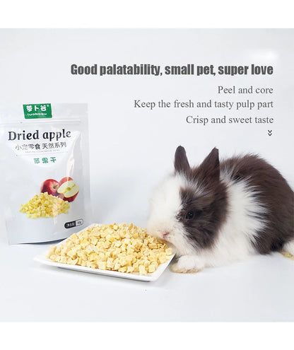 Dried Apple Treats for Small Pets
