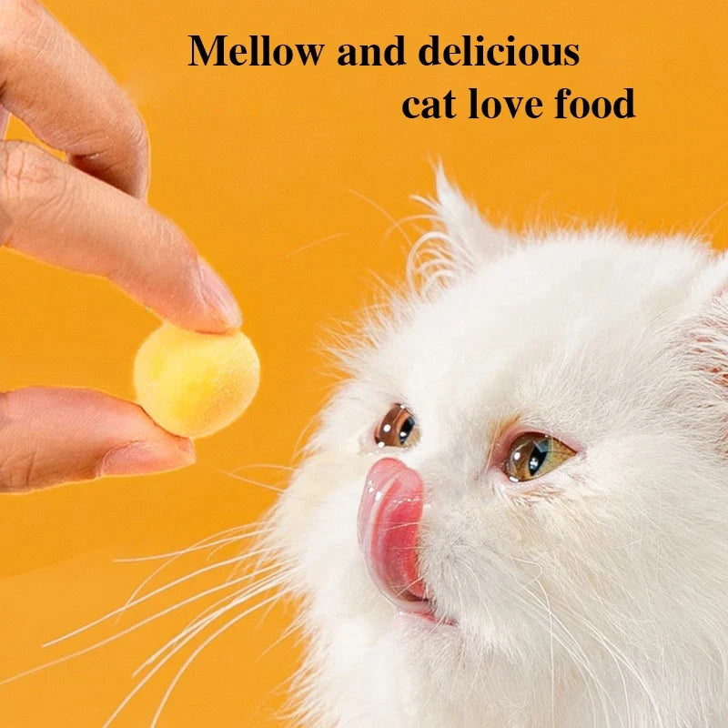 Freeze-Dried Egg Yolk Cat Treats