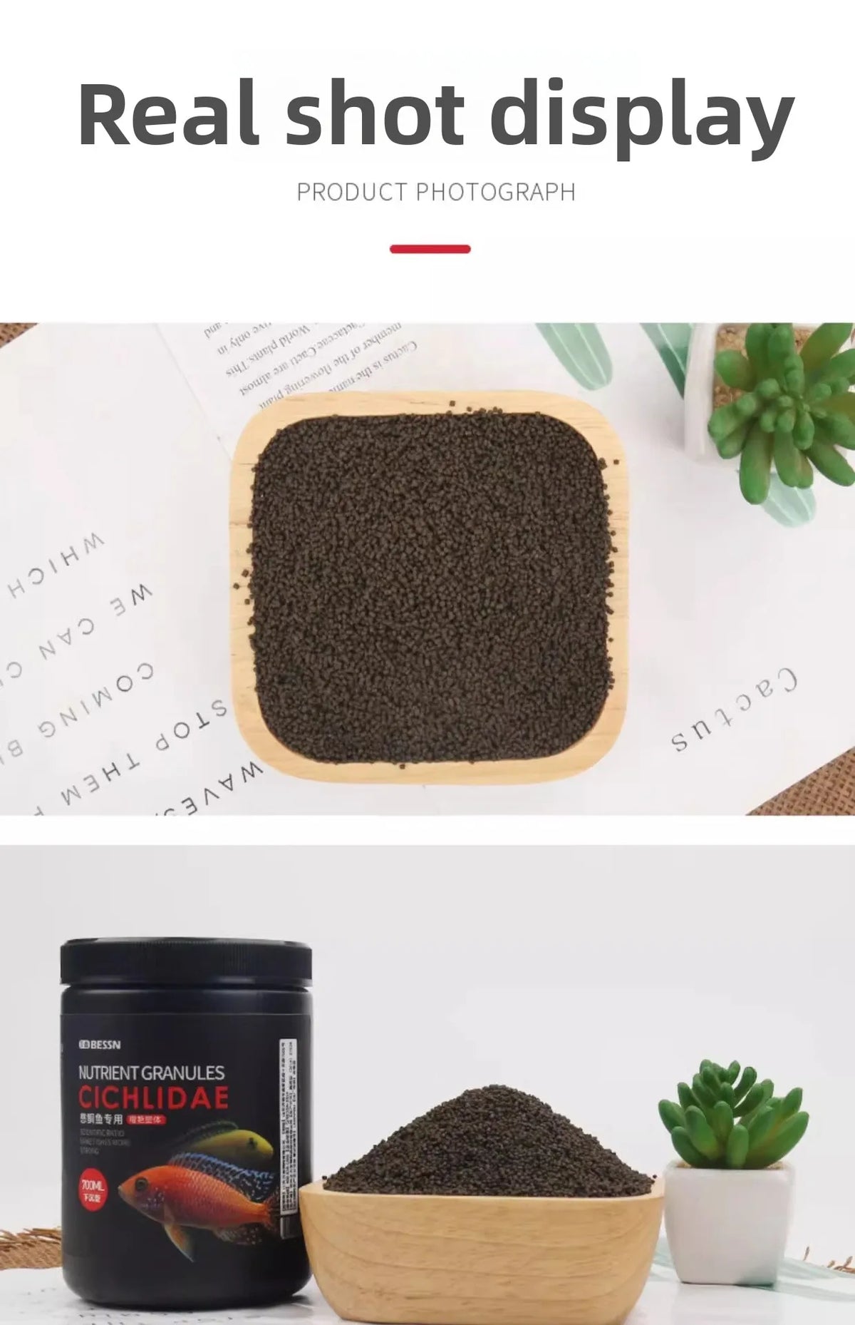 Slow-Sinking African Cichlid Pellets