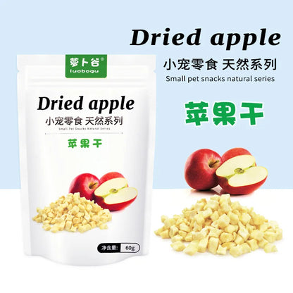 Dried Apple Treats for Small Pets