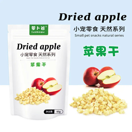 Dried Apple Treats for Small Pets