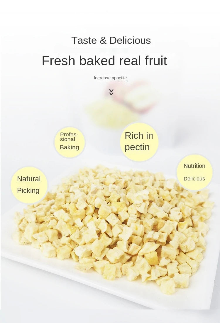Dried Apple Treats for Small Pets