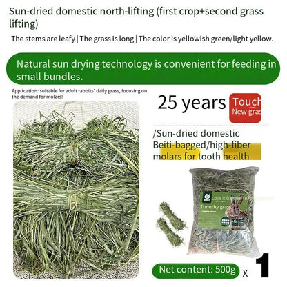 Dried Timothy Hay, 500g