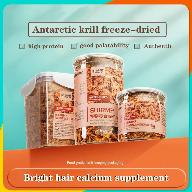 Freeze-Dried Antarctic Krill Treats