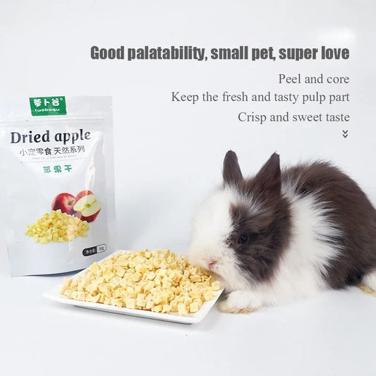 Dried Apple Treats for Small Pets